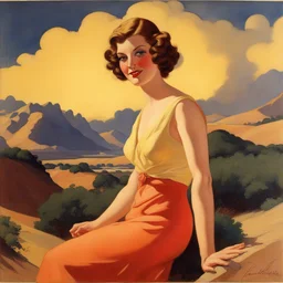 a landscape by Enoch Bolles