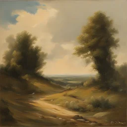 a landscape by Eric Deschamps