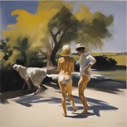 a landscape by Eric Fischl