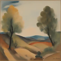 a landscape by Erna Rosenstein