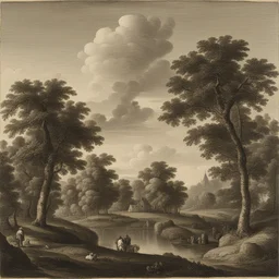 a landscape by Esaias van de Velde