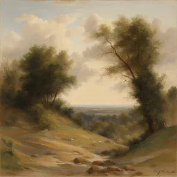 a landscape by Eugène Giraud