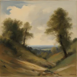 a landscape by Eugen Hartung