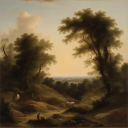 a landscape by Eugene von Guerard