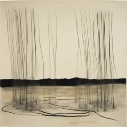 a landscape by Eva Hesse
