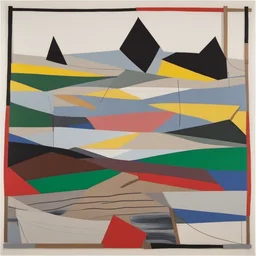 a landscape by Eva Rothschild