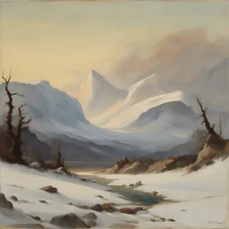 a landscape by Even Mehl Amundsen