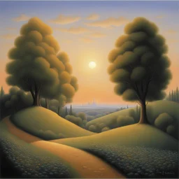 a landscape by Evgeni Gordiets