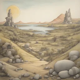 a landscape by Farel Dalrymple