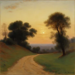 a landscape by Ferdinand du Puigaudeau