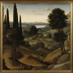 a landscape by Filippino Lippi