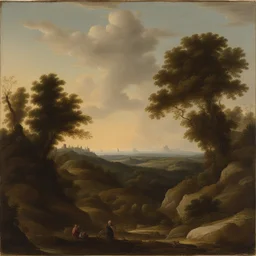 a landscape by Filippo Balbi