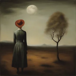a landscape by Flora Borsi