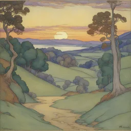 a landscape by Florence Harrison