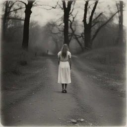 a landscape by Francesca Woodman