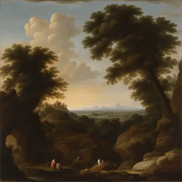 a landscape by Francesco Borromini