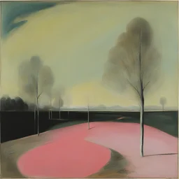 a landscape by Francis Bacon
