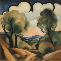 a landscape by Francis Picabia