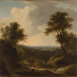 a landscape by Francisco Martín