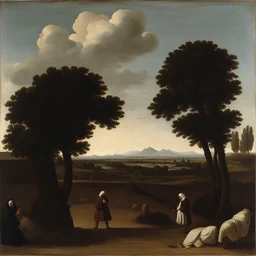 a landscape by Francisco de Zurbaran