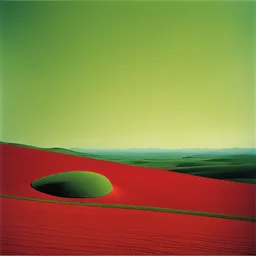 a landscape by Franco Fontana