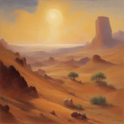 a landscape by Frank Herbert