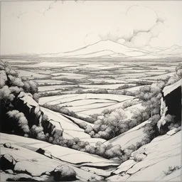 a landscape by Frank Miller