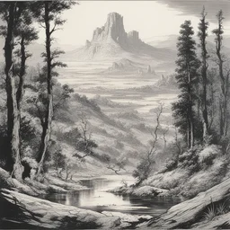 a landscape by Frank Thorne