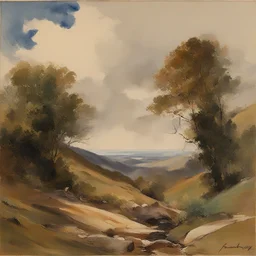 a landscape by Frank Tinsley