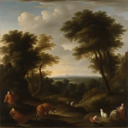 a landscape by Frans Floris