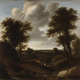 a landscape by Frans Hals