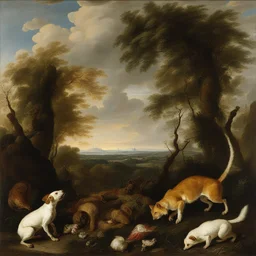 a landscape by Frans Snyders