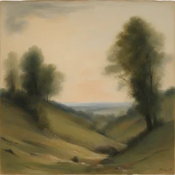 a landscape by František Dvořák