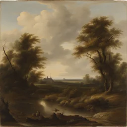 a landscape by Frits Van den Berghe
