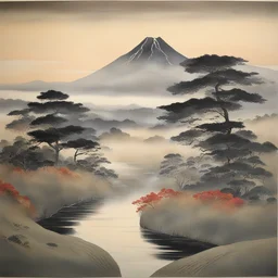 a landscape by Fuyuko Matsui