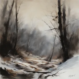 a landscape by Gabriele Dell’otto