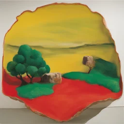 a landscape by Gaetano Pesce