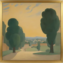 a landscape by Gaston Lachaise