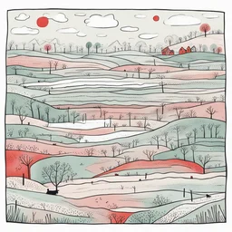 a landscape by Gemma Correll