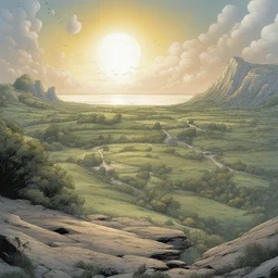 a landscape by Geoff Johns