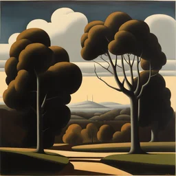 a landscape by George Ault