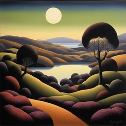 a landscape by George Callaghan
