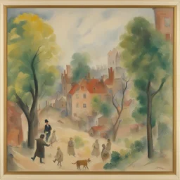 a landscape by George Grosz