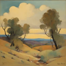 a landscape by George Herriman