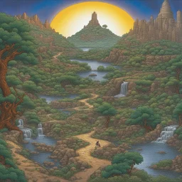 a landscape by George Perez