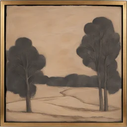 a landscape by George Segal