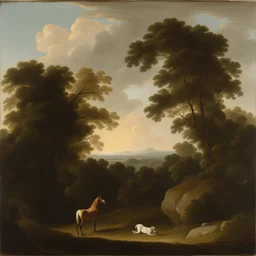 a landscape by George Stubbs