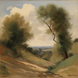 a landscape by Georges Gimel