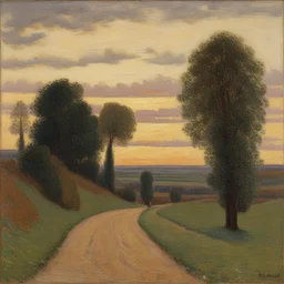 a landscape by Georges Lemmen
