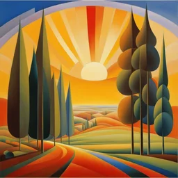 a landscape by Georgy Kurasov